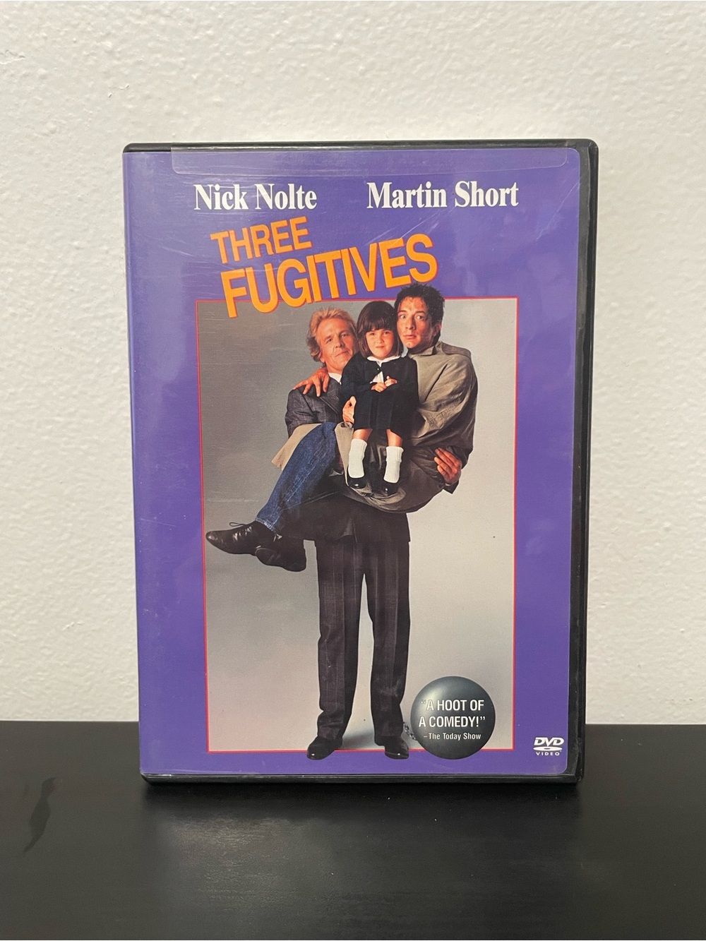 Three Fugitives DVD Disney Nick Nolte Martin Short Vintage Comedy Movie 1989
